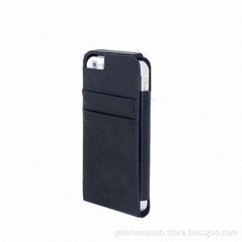 PU Leather Case with Card Holder, for iPhone